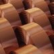 copper is getting cheaper as it gets