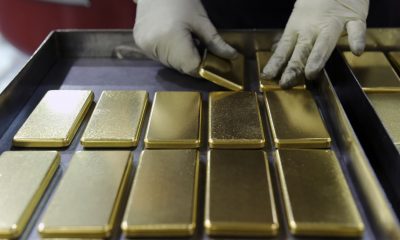 price of gold falls