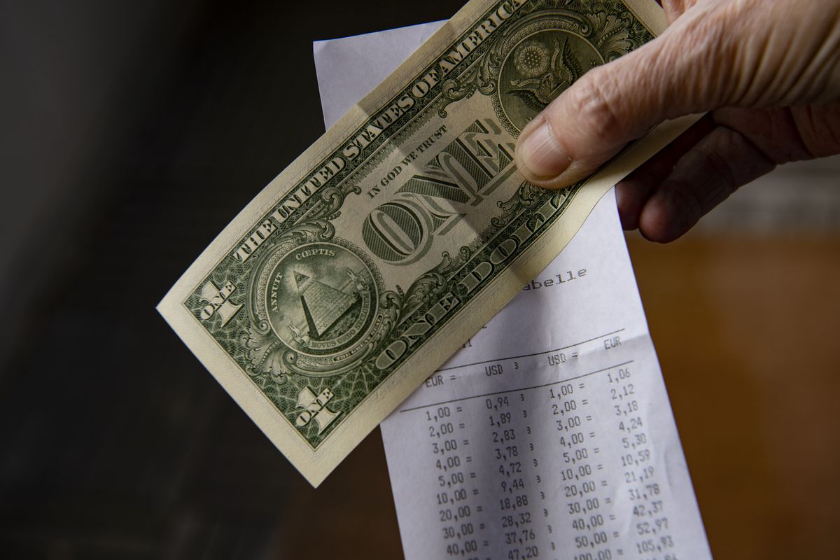 the dollar is getting more expensive