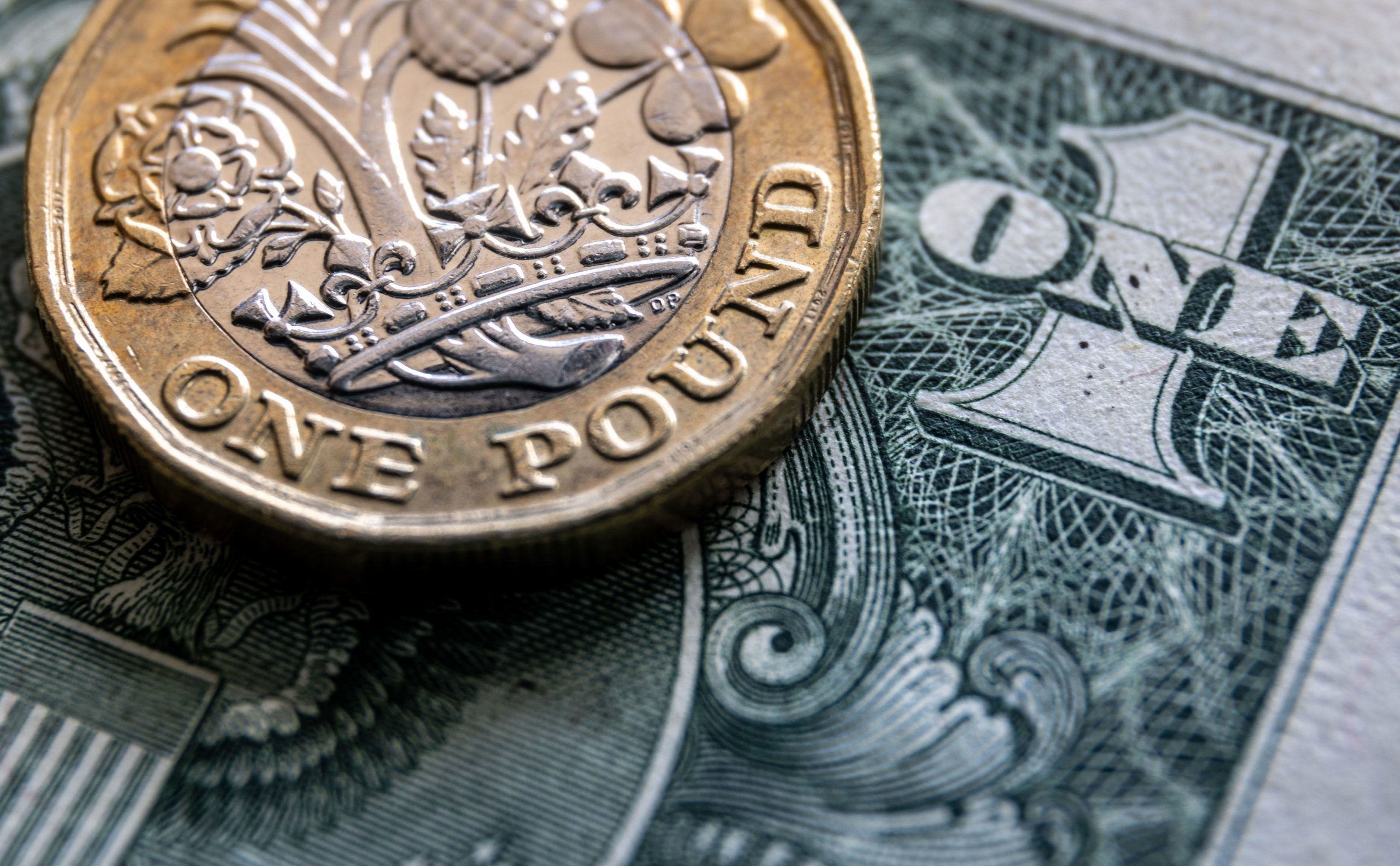 why is the british pound rising