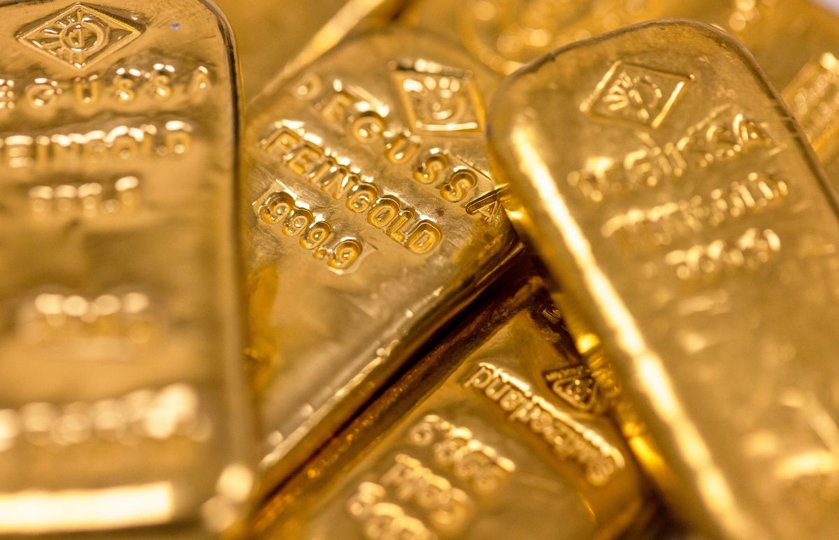 the price of gold right now