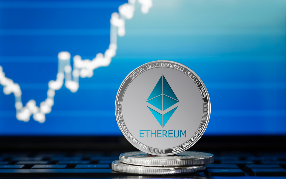 ETH volume chart