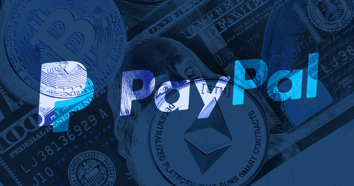 PayPal cryptocurrency assets