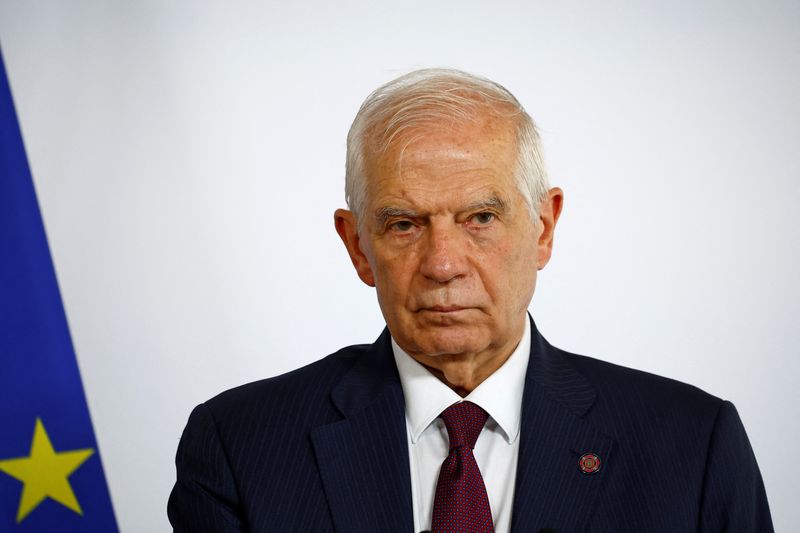 EU to begin work on expanding Iran sanctions, Borrell
says