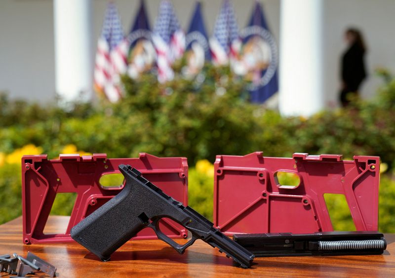 US Supreme Court to hear challenge to Biden’s ‘ghost guns’
curbs