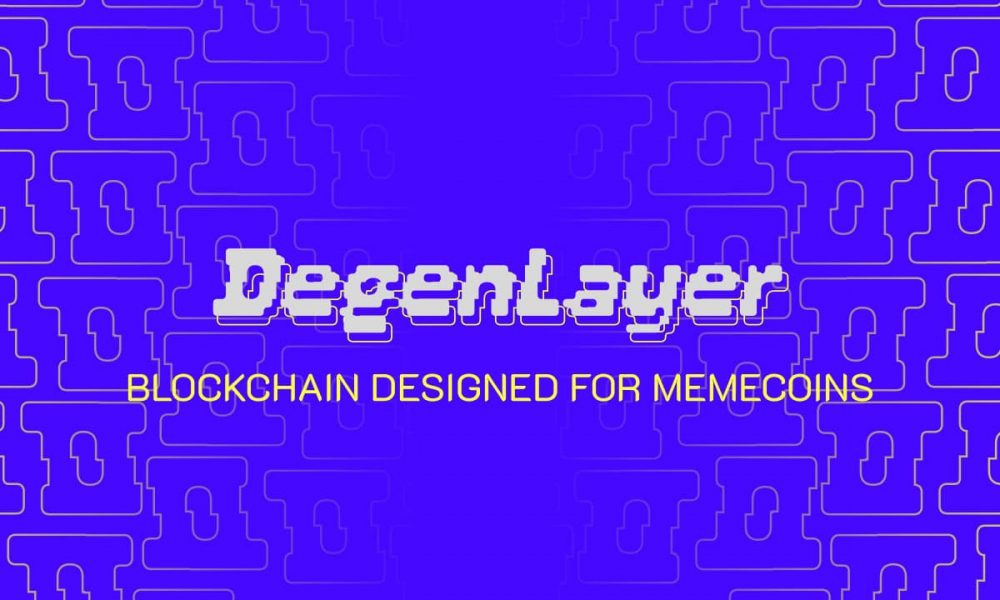 DegenLayer Introduces The First Memecoin-Focused
Blockchain