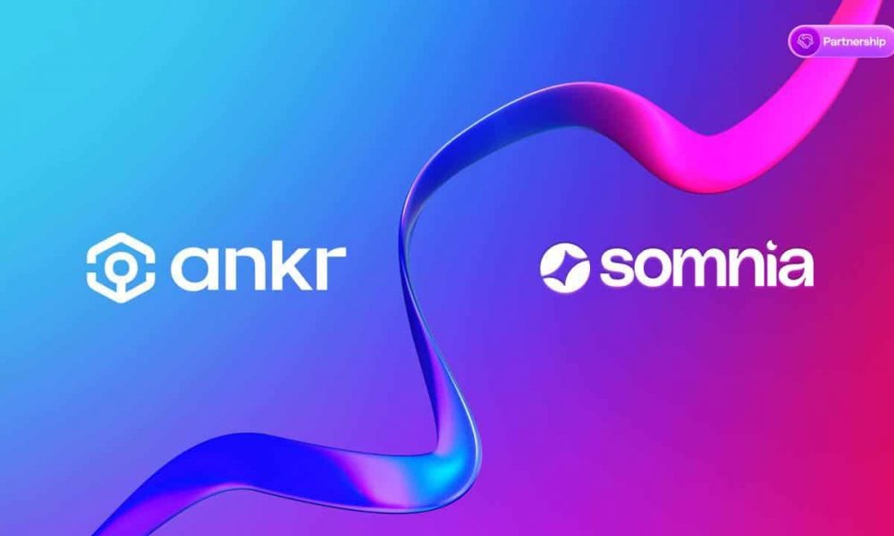 Somnia Announces Partnership With Ankr to Power Developer
Infrastructure and Drive Innovation