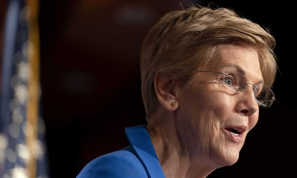 Elizabeth Warren’s War on Crypto Continues With Suggestions
for New Treasury Secretary