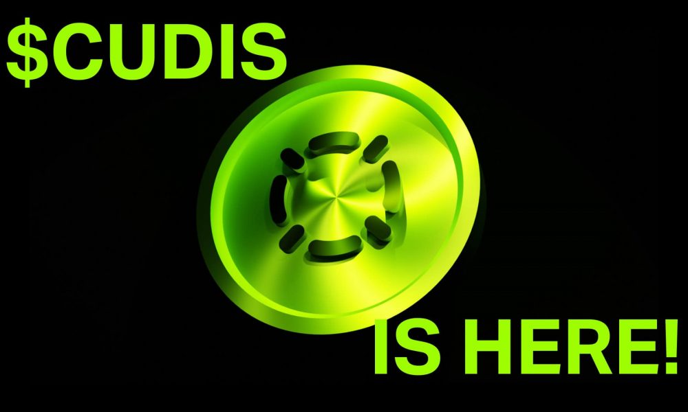 CUDIS Launches $CUDIS Token on Solana, Turning Health Data
into an Onchain Asset Class