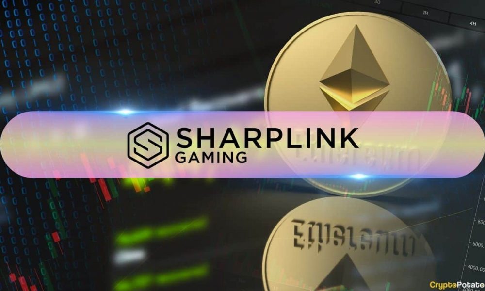 Sharplink Becomes Largest Public ETH Holder With $462M
Purchase but Shares Tumble