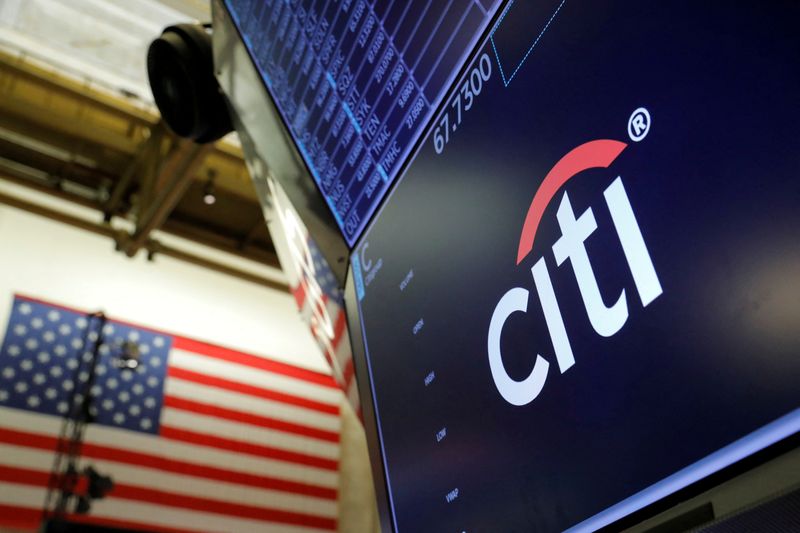 Citigroup shares hit highest since 2008 after profit beat,
buyback plan