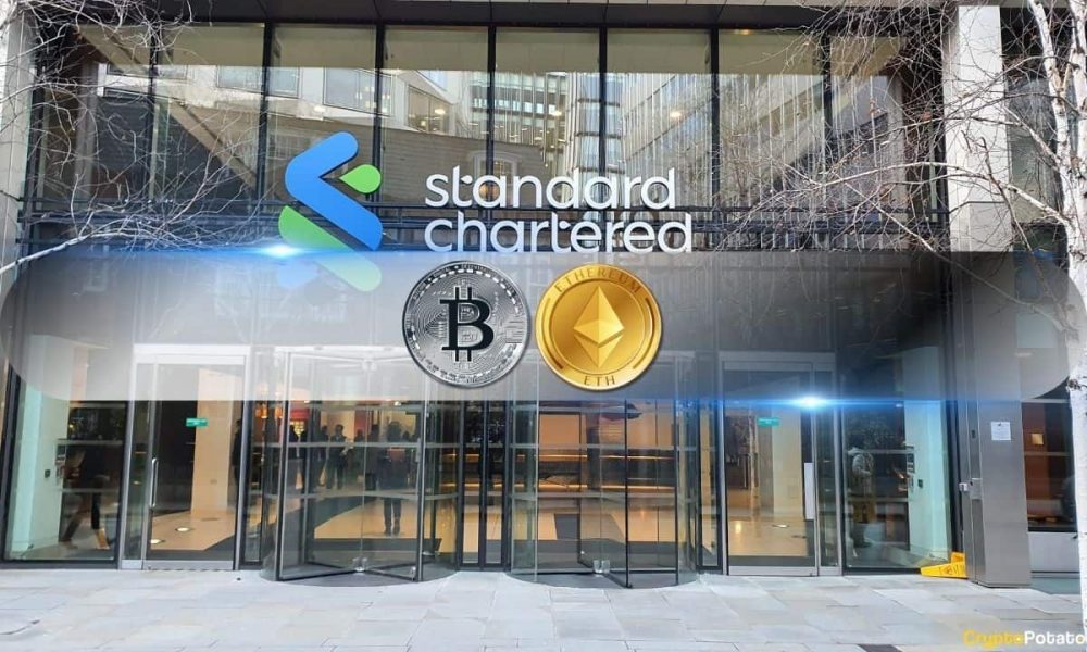 Standard Chartered Launches Institutional Spot BTC, ETH
Trading